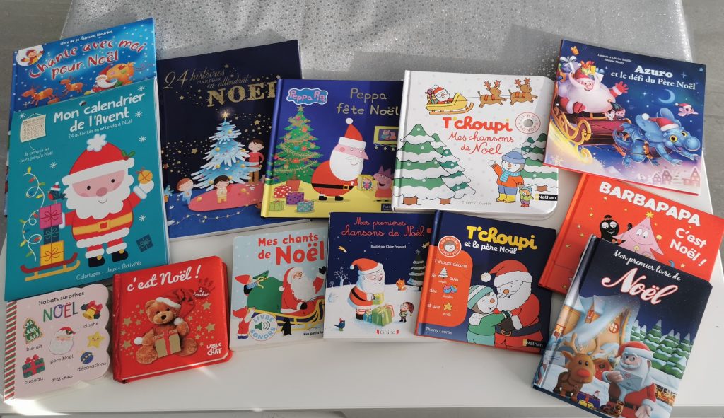 Idées de livres sur le thème de Noel pour les enfants
