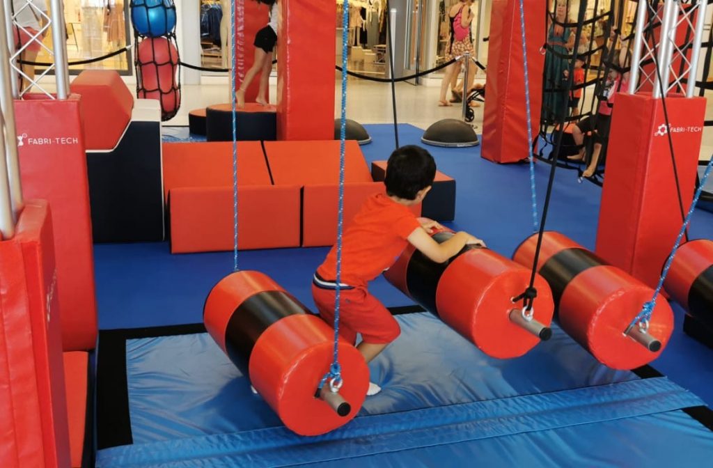 Parcours Ninja Box à Cap3000