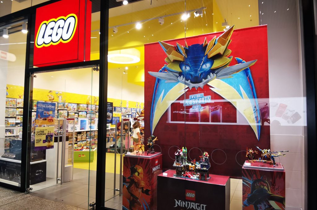 Devanture Lego Store Cap3000