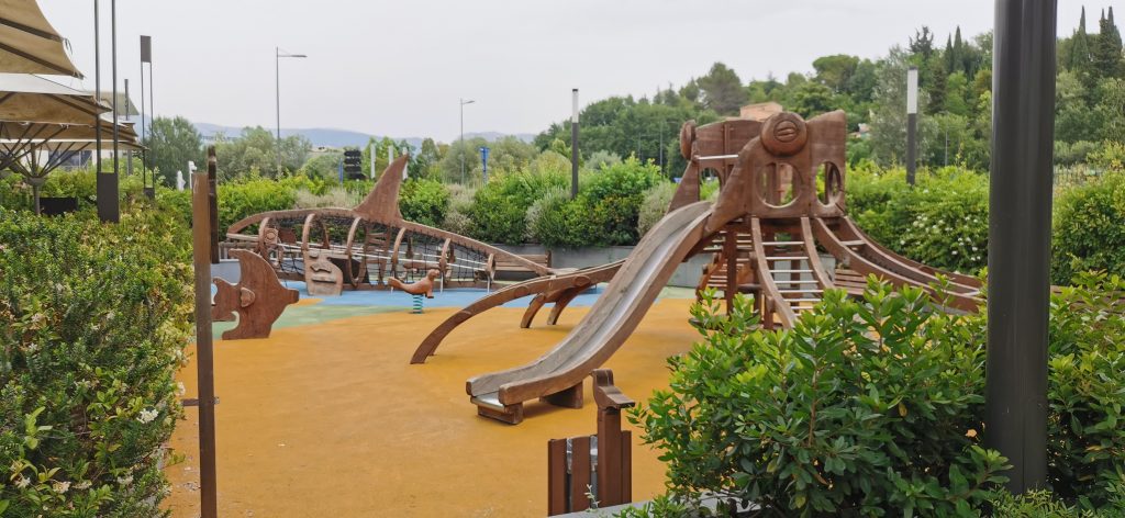 Le jardin d'enfants au Shopping Promenade Riviera