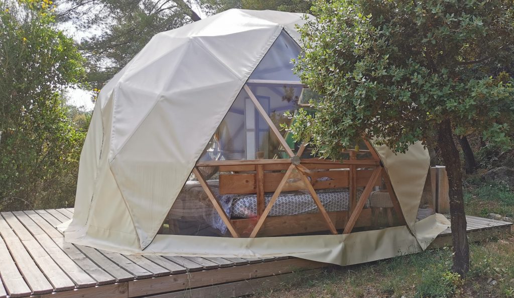 Le Wigwam du Domaine de la Tuilière à Carnoules dans le Var 