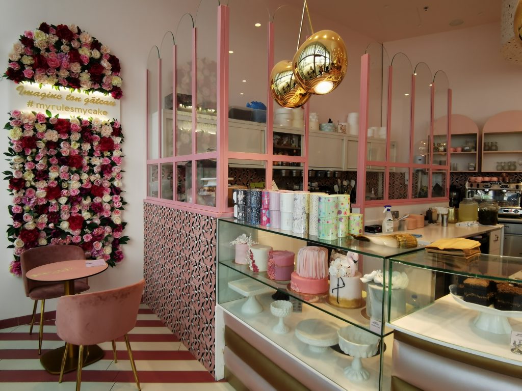 L'ancien café Bad Girls Good Cakes à cap 3000 St laurent